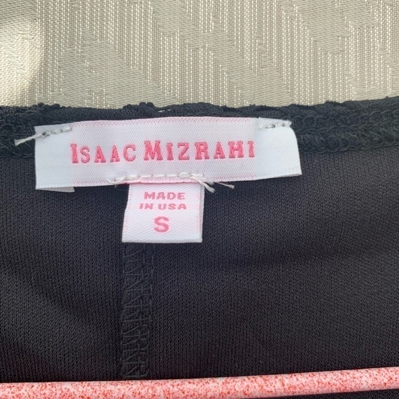 NWT Isaac Mizrahi Black Eyelet Dress Size S - Picture 2 of 6